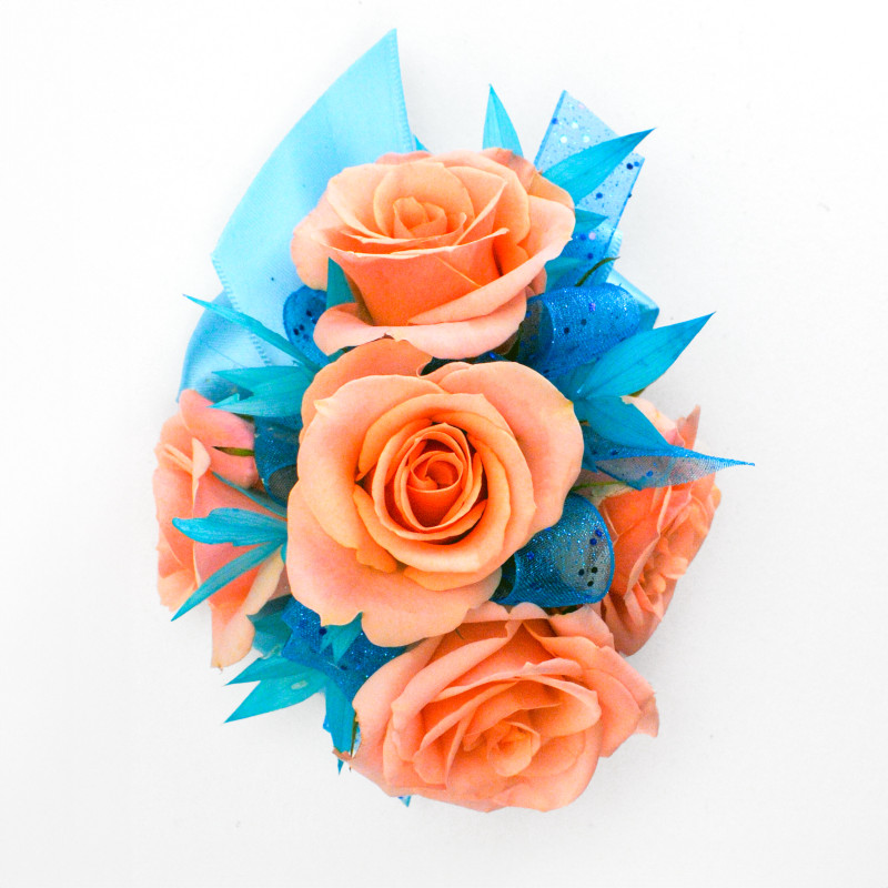 Summer Nights Spray Rose Corsage - Same Day Delivery