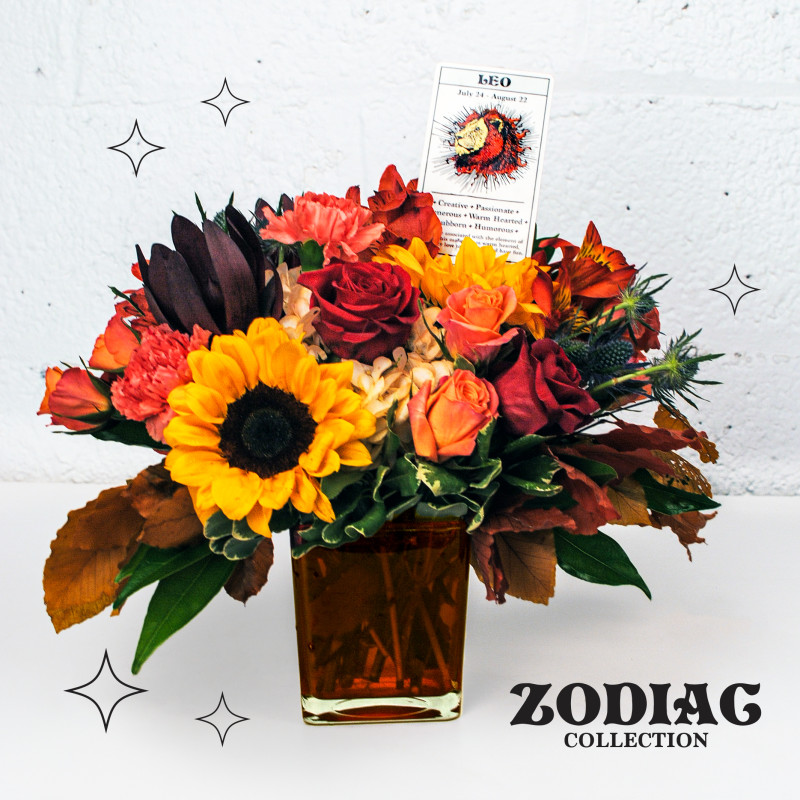 Zodiac Collection LEO Bouquet - Same Day Delivery