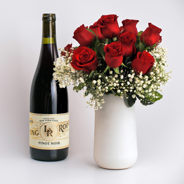 Modern Love Roses and Finger Lakes Pinot Noir