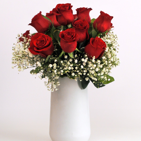 Modern Love Red Rose Bouquet