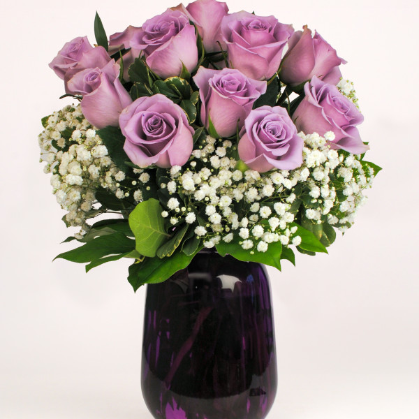 Lavish Lavender Rose Bouquet