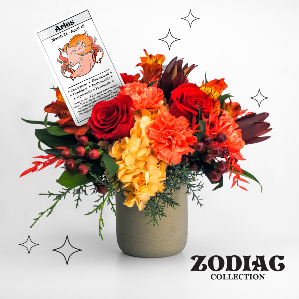  Zodiac Collection ARIES Bouquet