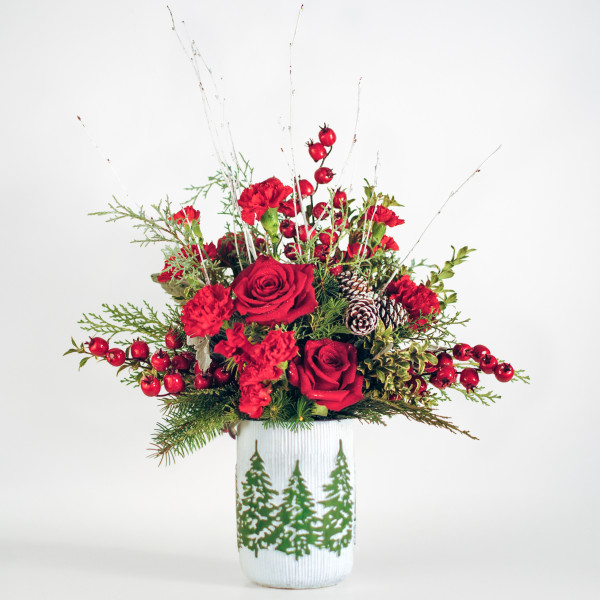 Winter Pines Bouquet 