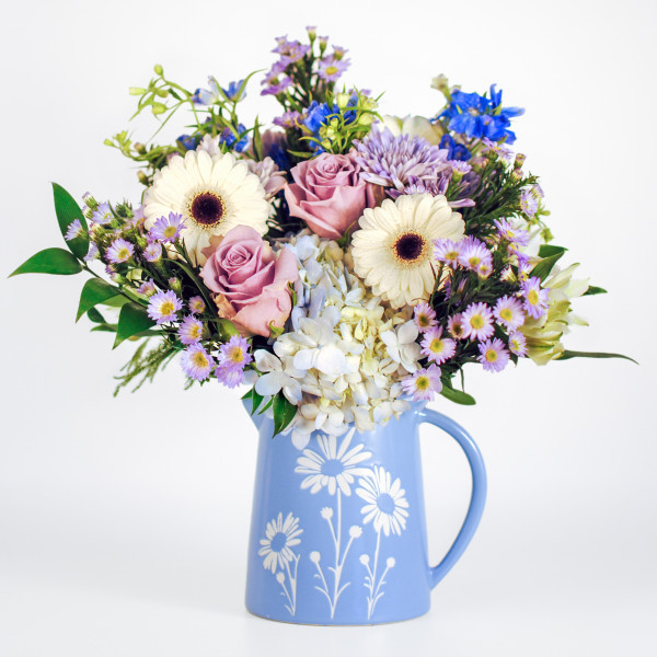 Meadow Morning Pitcher Bouquet