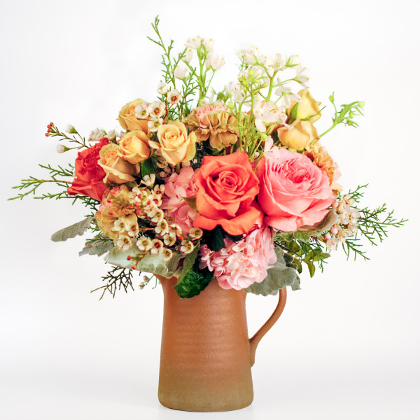 Sunbaked Blush Pitcher