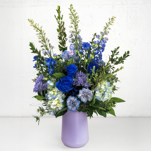 Ethereal Blue Bloom Bouquet