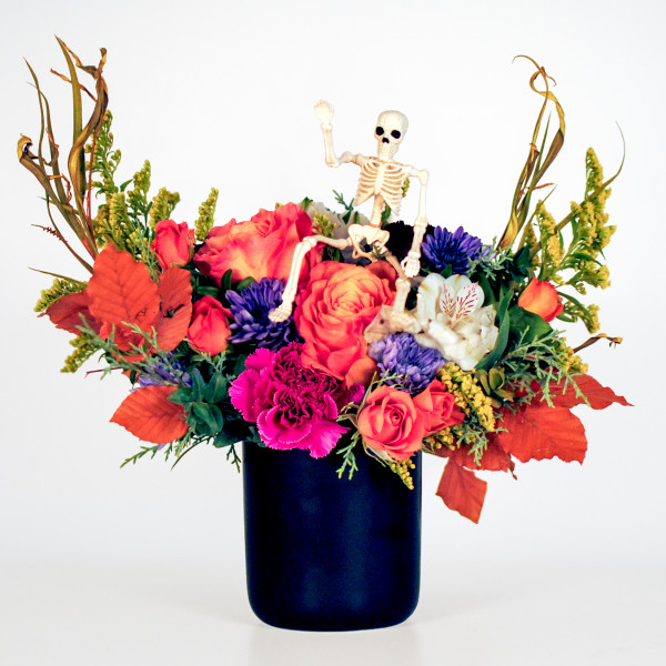Bones and Blossoms Bouquet