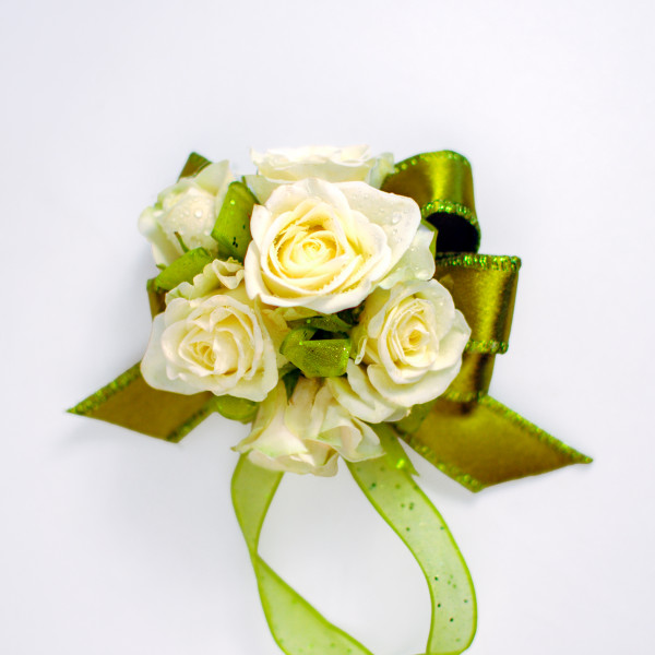 Lime Light Wrist Corsage