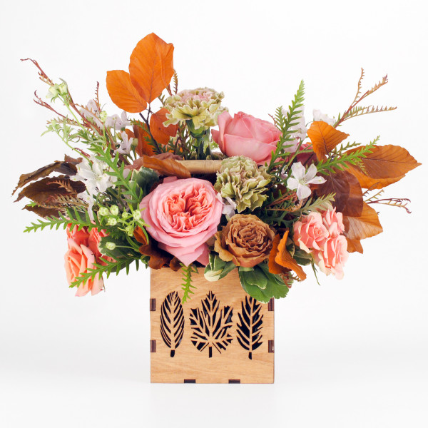 Autumn Whisper Basket Bouquet