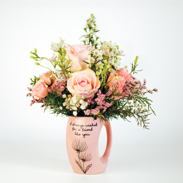 Dear Friend Mug Bouquet