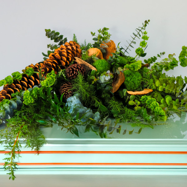 Woodland Grace Casket Spray 