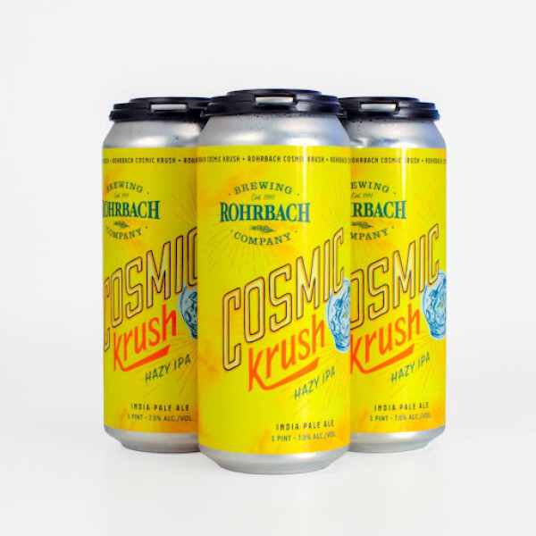 Cosmic Krush Hazy IPA by Rohrbach Brewing Co