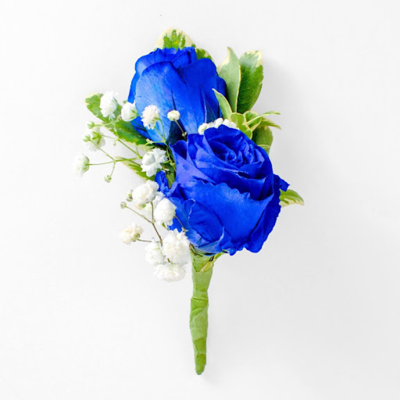 Midnight Bloom Boutonniere - Same Day Delivery