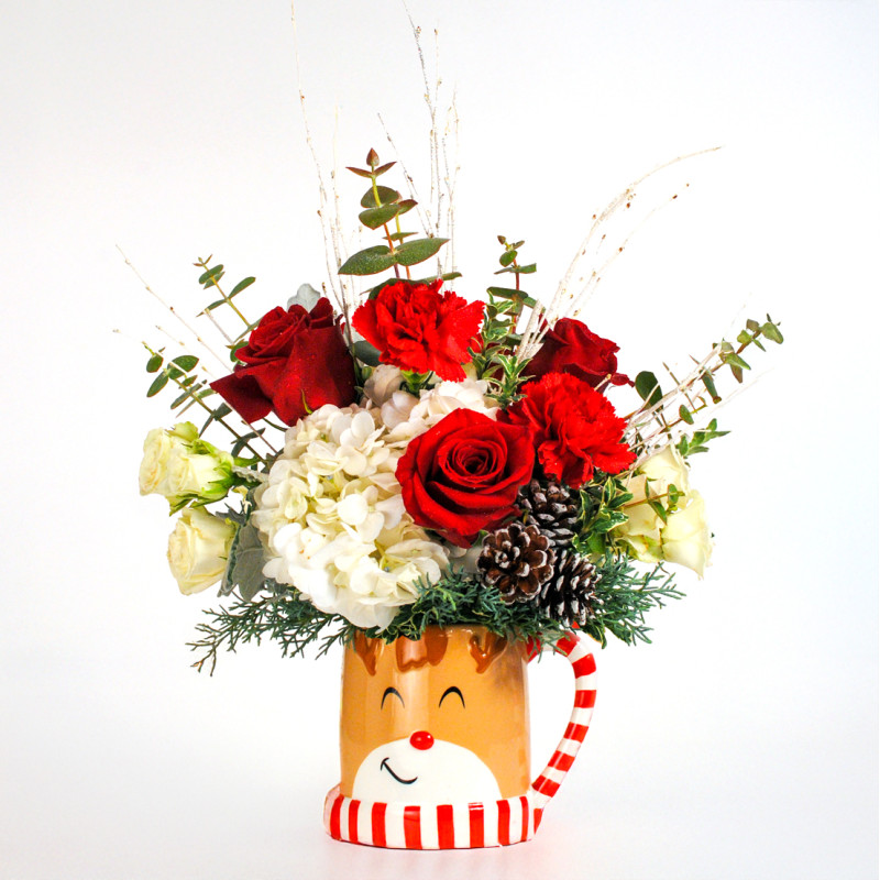 Reindeer Wishes Bouquet - Same Day Delivery
