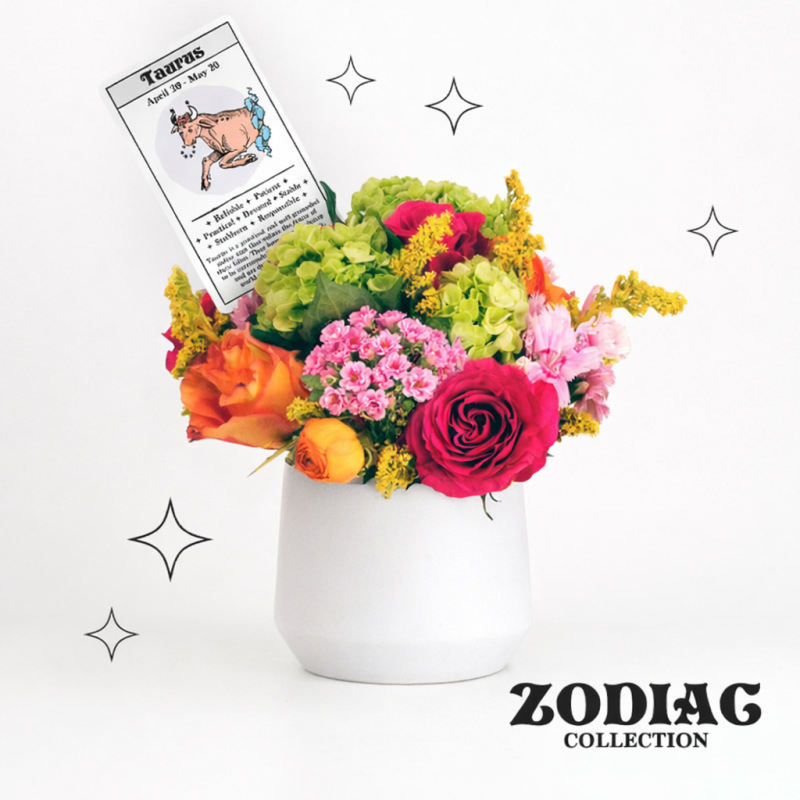 Zodiac Collection TAURUS Bouquet - Same Day Delivery