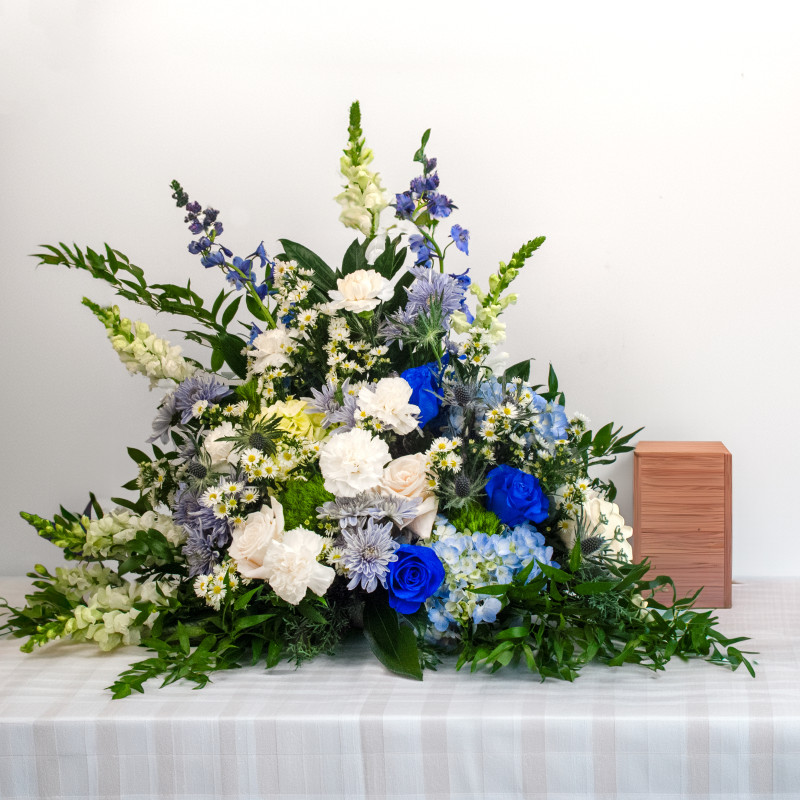 Coastal Calm Cremation Tribute - Same Day Delivery