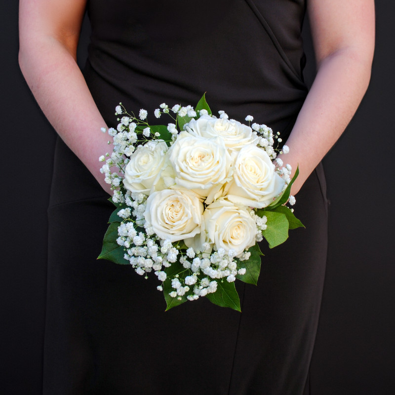 Pure Elegance Prom Bouquet - Same Day Delivery