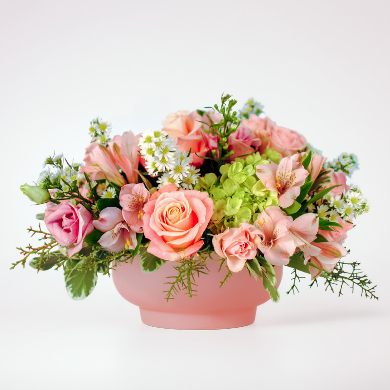 Strawberry Fields Centerpiece - Same Day Delivery