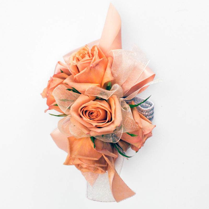 Best Selling Spray Rose Corsage Cappuccino - Same Day Delivery