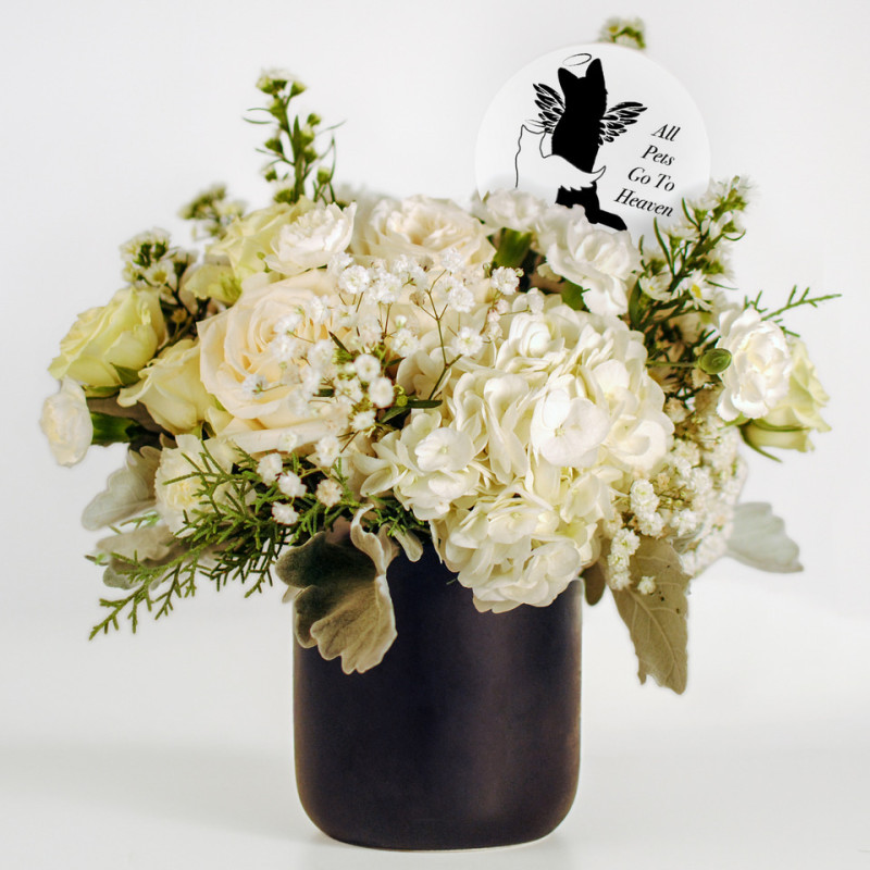 All Pets Go To Heaven Bouquet - Same Day Delivery