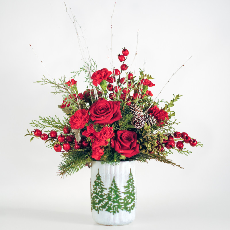 Winter Pines Bouquet - Same Day Delivery