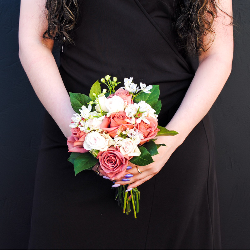 Latte Luxe Prom Bouquet - Same Day Delivery