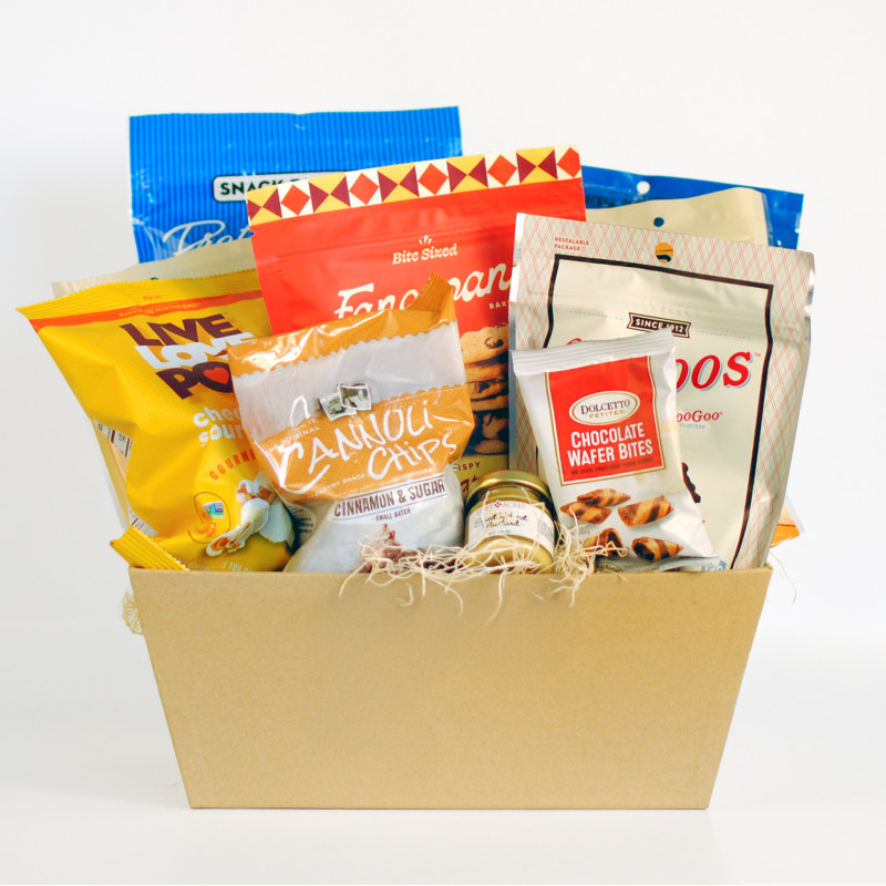 Gourmet Snack Sampler Box - Same Day Delivery