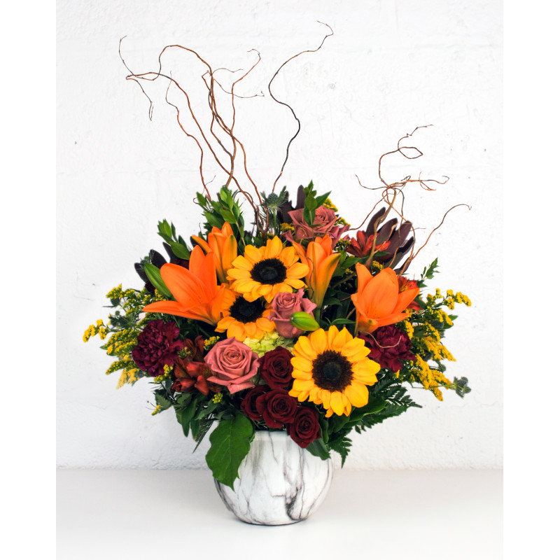 Opulent Autumnal Bouquet - Same Day Delivery
