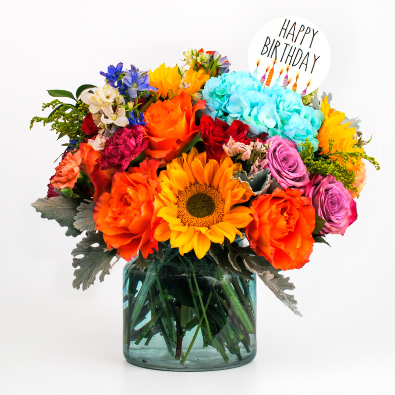 Happy Birthday Bouquet Grande - Same Day Delivery