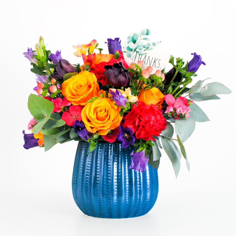 Color Me Grateful Grande Bouquet - Same Day Delivery