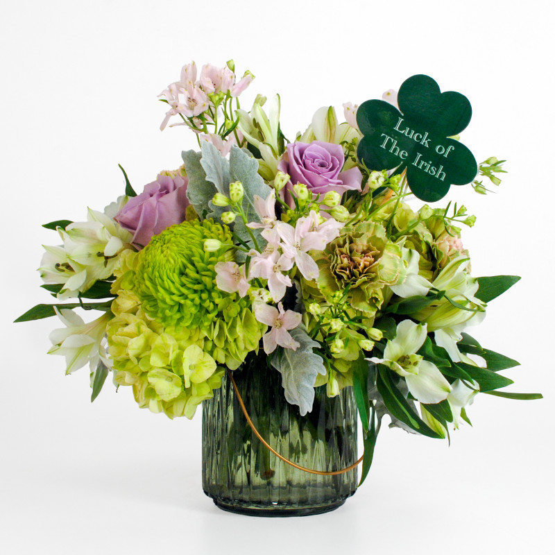 Luck of the Irish Bouquet - Same Day Delivery