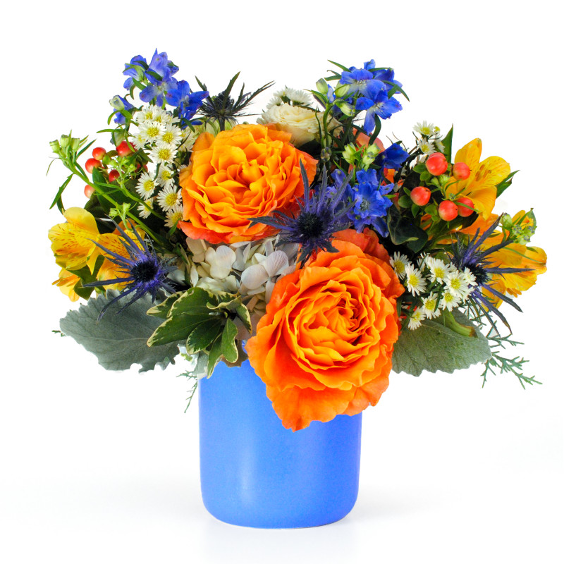 Periwinkle Pop Bouquet Petite - Same Day Delivery