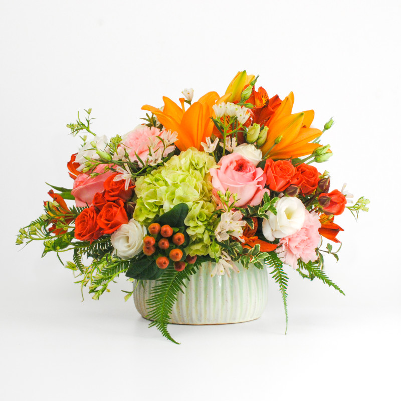 Sunny Glow Centerpiece - Same Day Delivery