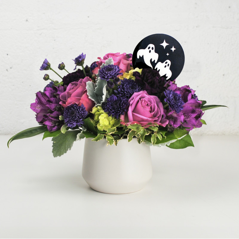 Spooky Specter Surprise Bouquet - Same Day Delivery