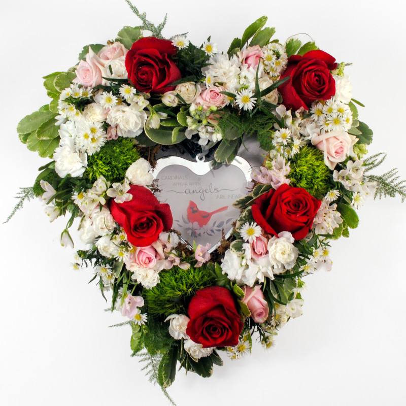 Heartfelt Presence Wreath - Same Day Delivery
