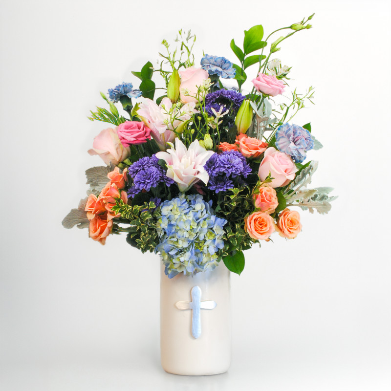 Peaceful Pastels Sympathy Bouquet - Same Day Delivery