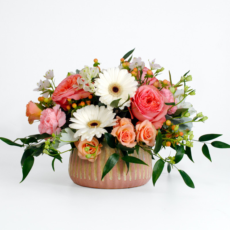 Spring Whisper Centerpiece - Same Day Delivery