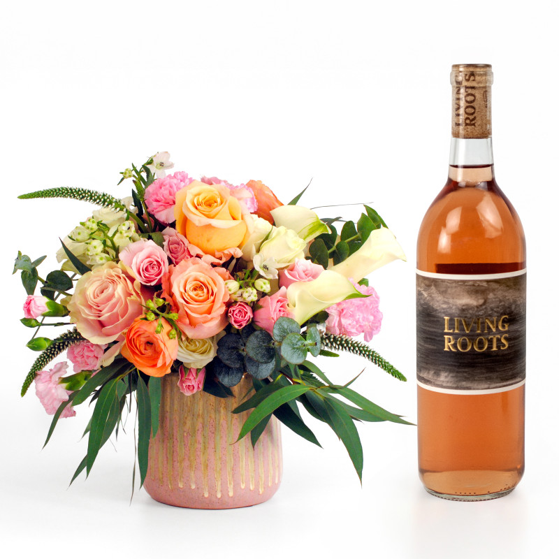 Pastel Sips and Stems Bundle - Same Day Delivery