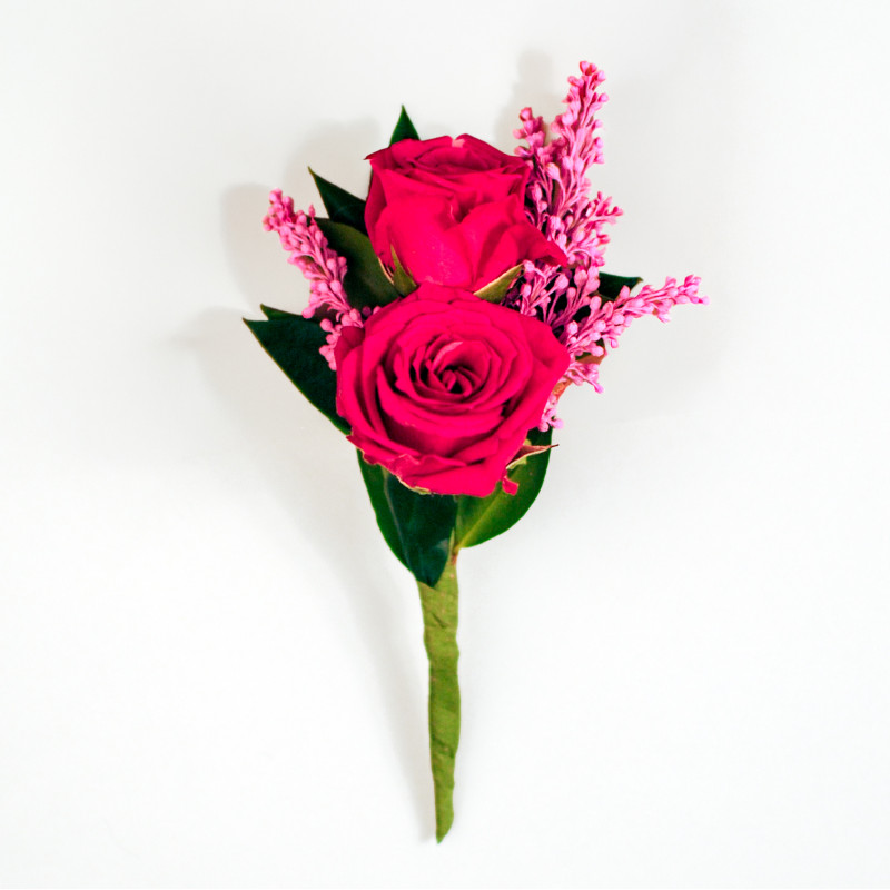 Midnight Romance Wrist Corsage - Same Day Delivery