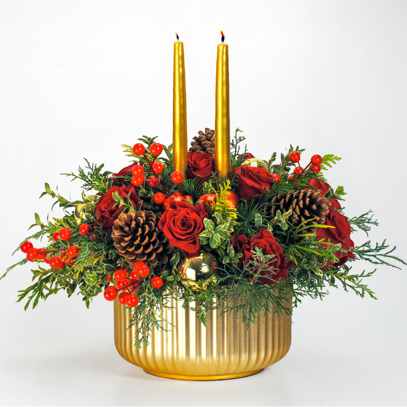 Park Avenue Grande Centerpiece - Same Day Delivery