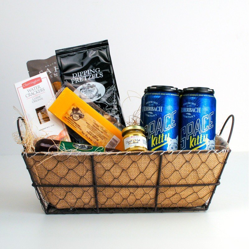 Stellar Snacks and Space Kitty Basket - Same Day Delivery