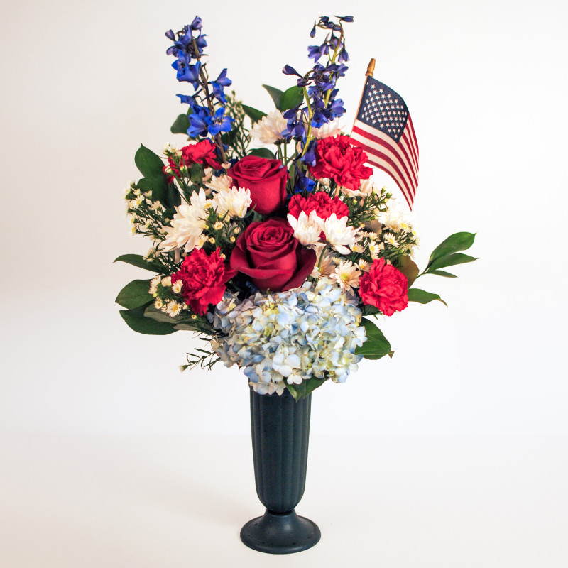 Patriots Honor Remembrance Cemetary Bouquet - Same Day Delivery