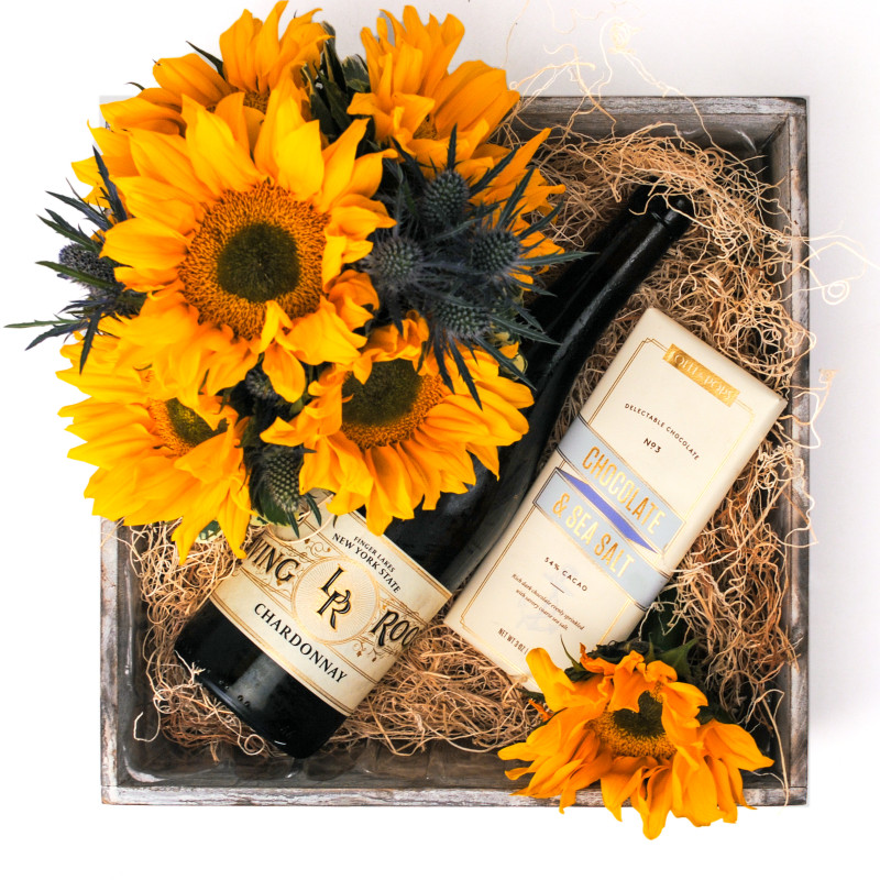 Fingerlakes Sunshine Gift Crate - Same Day Delivery