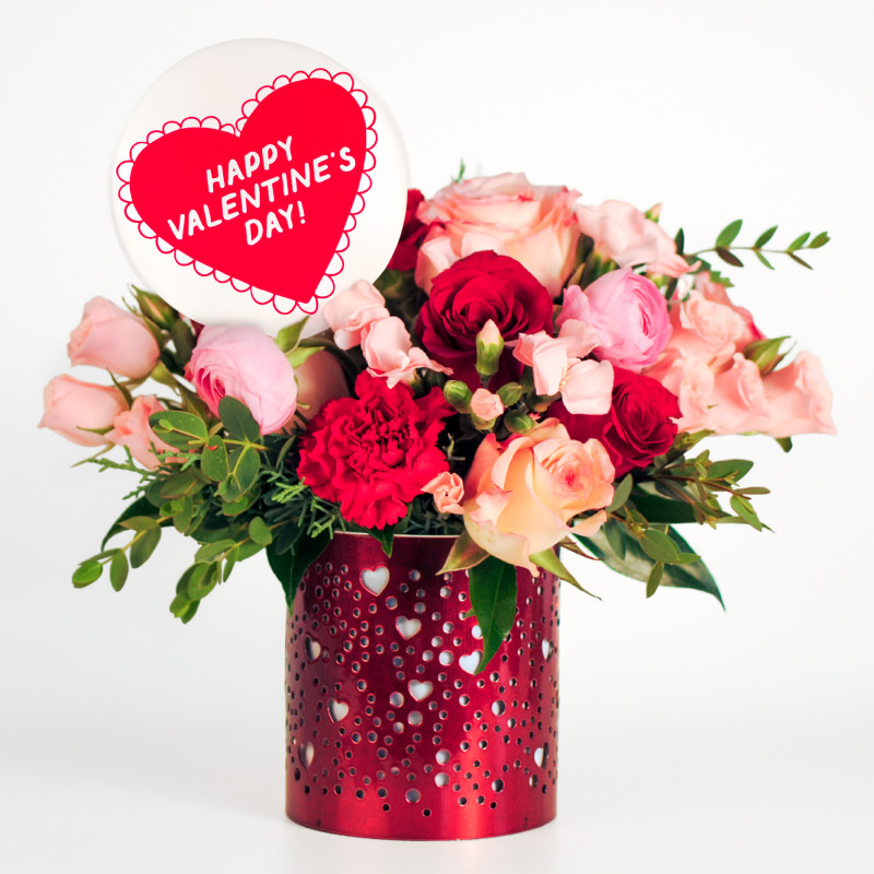 Happy Valentines Day Bouquet - Same Day Delivery