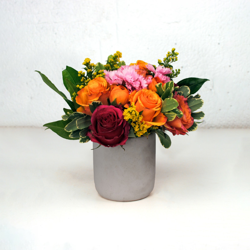 Blush and Blaze Bouquet - Same Day Delivery
