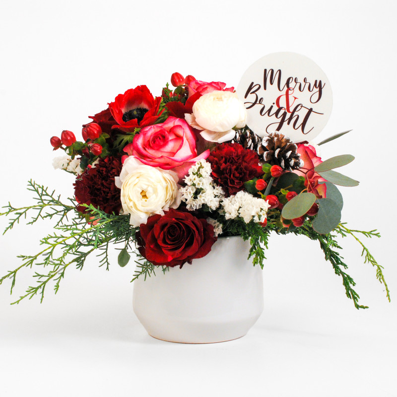 Merry & Bright Bouquet - Same Day Delivery