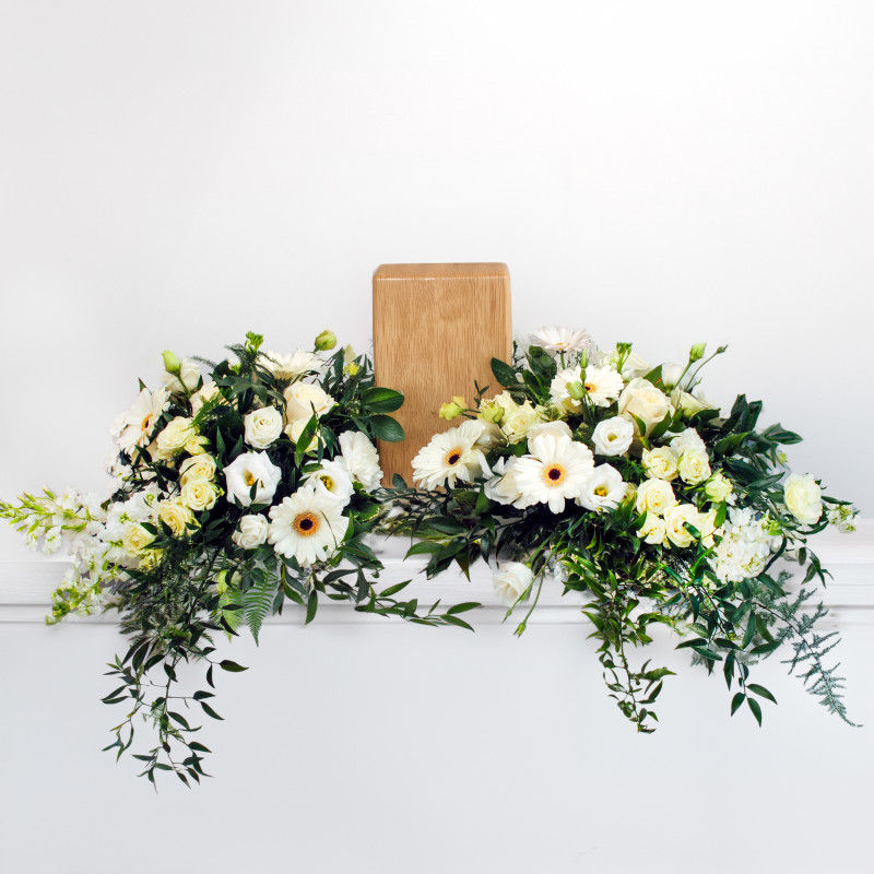 Heavenly Halo Cremation Tribute - Same Day Delivery