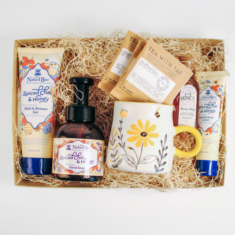 Cozy Chai and Honey Gift Set - Same Day Delivery