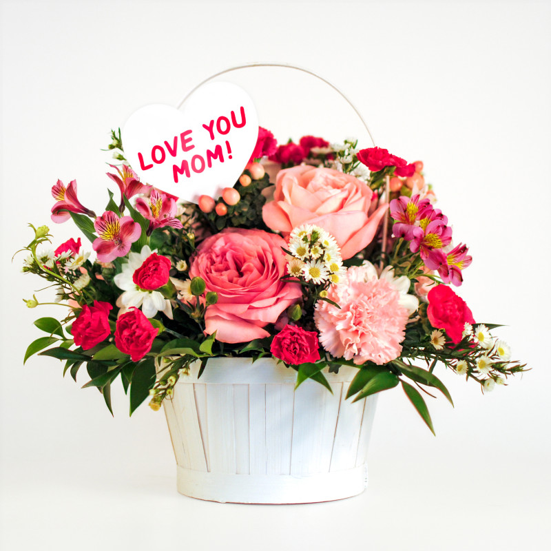 Love You Mom Bouquet - Same Day Delivery