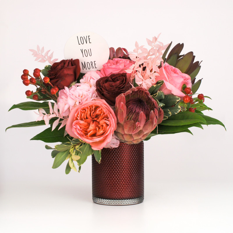Love You More and More Bouquet - Same Day Delivery
